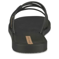 Badslippers ZWART