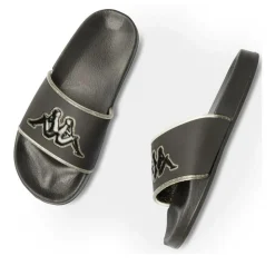 Badslippers ZWART