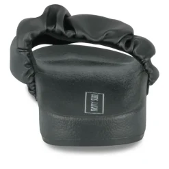Badslippers ZWART