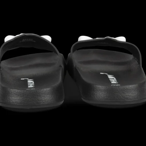 Badslippers ZWART