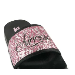 Badslippers ZWART