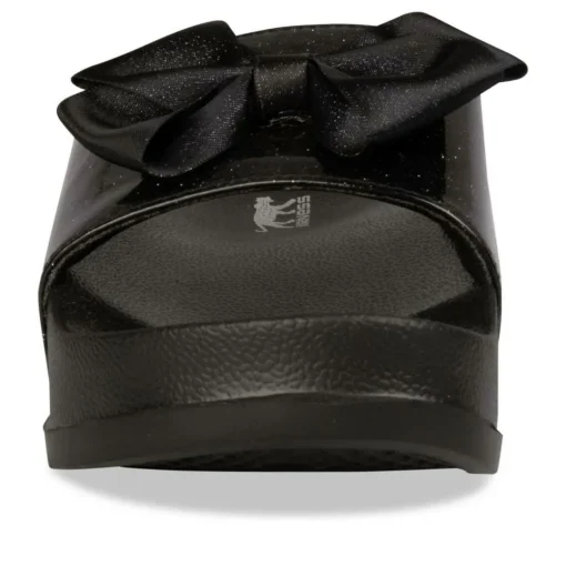 Badslippers ZWART