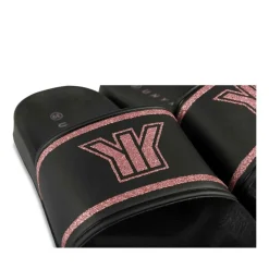 Badslippers ZWART