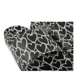 Badslippers ZWART