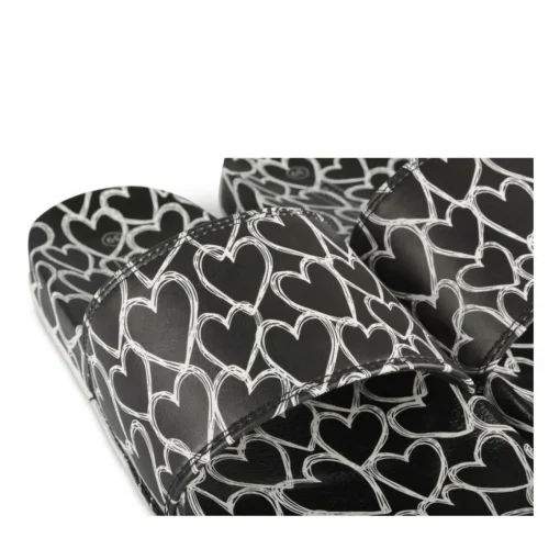 Badslippers ZWART