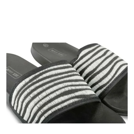 Badslippers ZWART