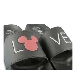 Badslippers ZWART