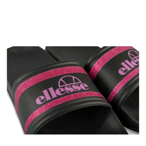 Badslippers ZWART