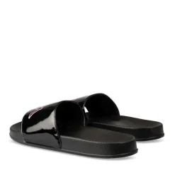 Badslippers ZWART