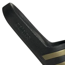 Badslippers ZWART Adilette Aqua