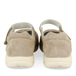 Ballerina's BEIGE EVITA LEER