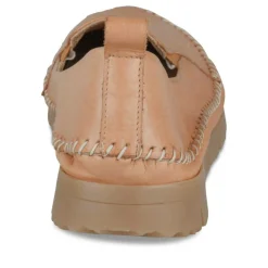 Ballerina's KASTANJEBRUIN EVITA LEER