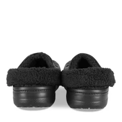 Clogs ZWART CROCS Baya Lined Fuzz Strap