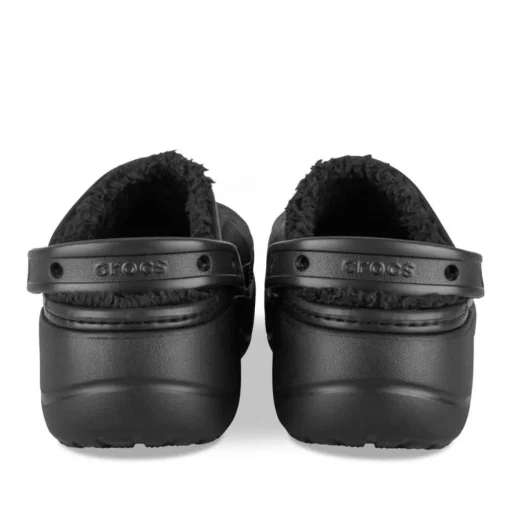 Clogs ZWART CROCS Baya Platform Lined Clog