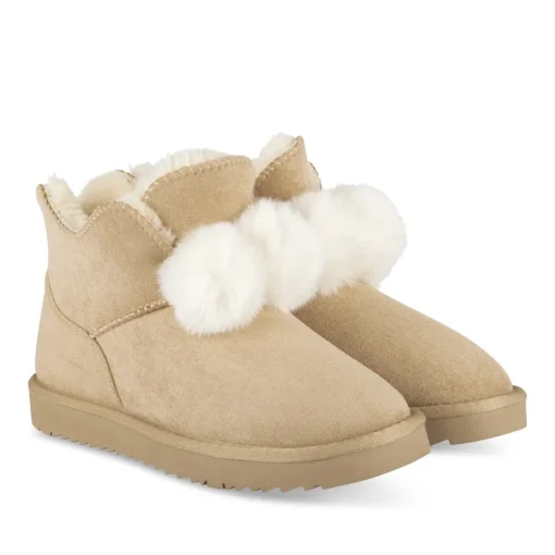 Enkellaarzen BEIGE