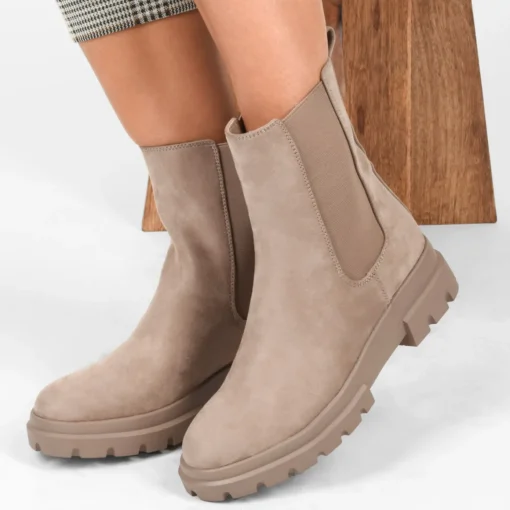 Enkellaarzen BEIGE