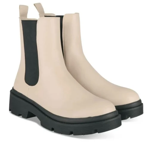 Enkellaarzen BEIGE MERRY SCOTT