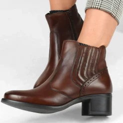 Enkellaarzen KASTANJEBRUIN