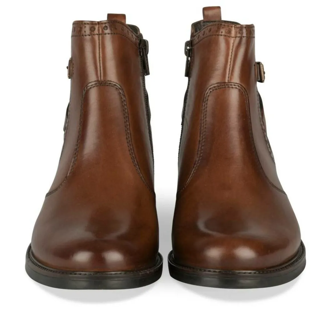 Enkellaarzen KASTANJEBRUIN