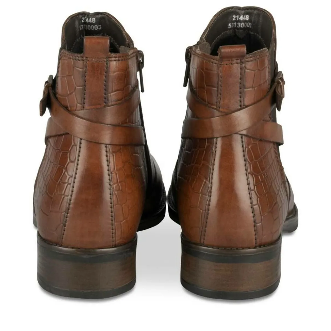 Enkellaarzen KASTANJEBRUIN