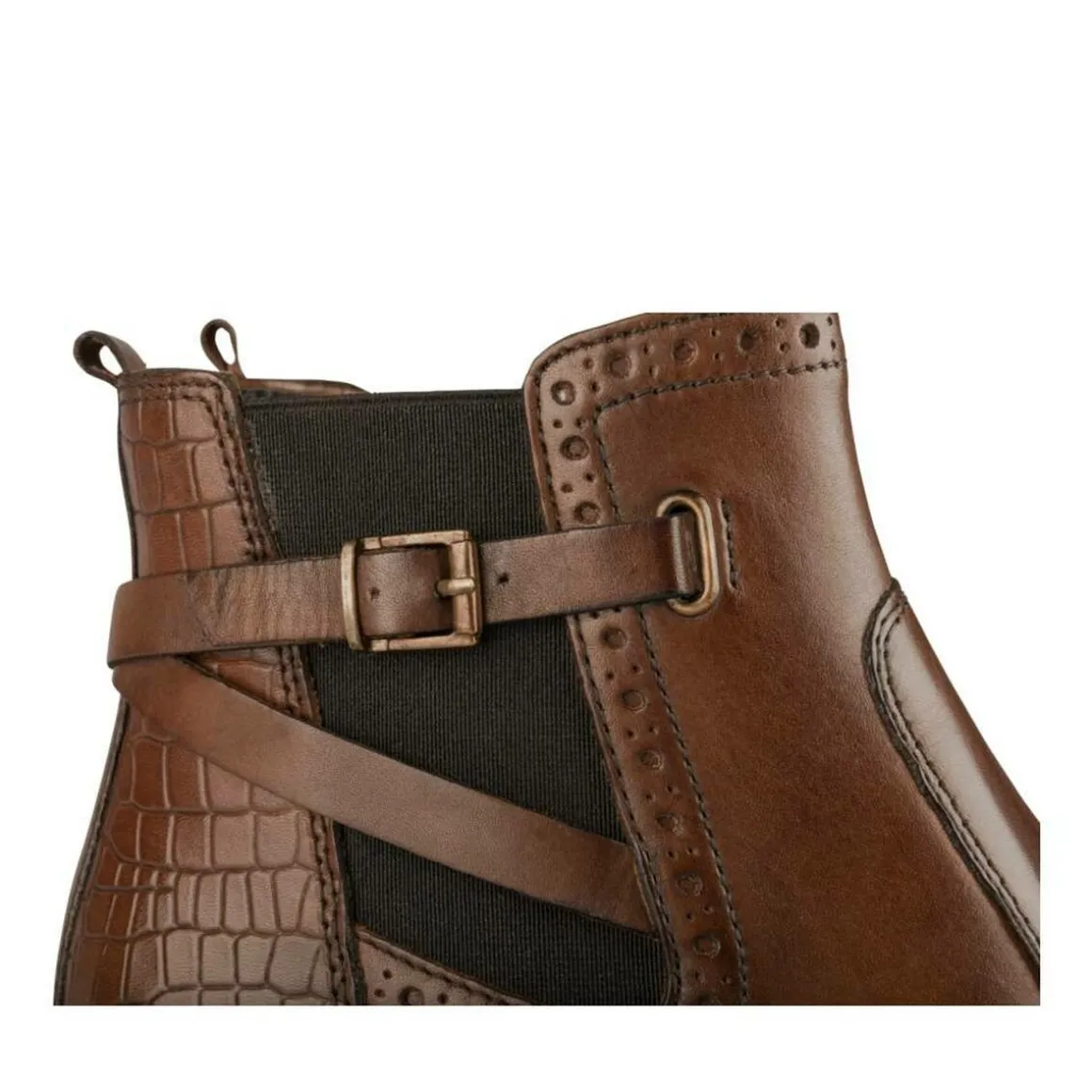 Enkellaarzen KASTANJEBRUIN