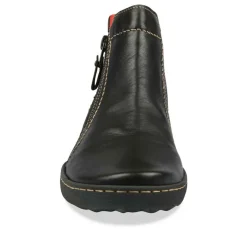 Enkellaarzen ZWART NEOSOFT DAMES LEER