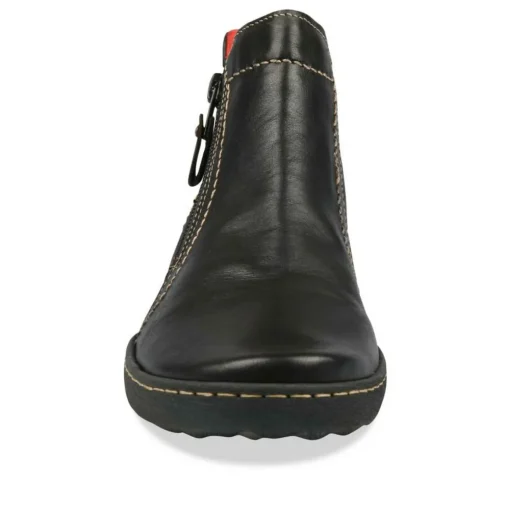 Enkellaarzen ZWART NEOSOFT DAMES LEER