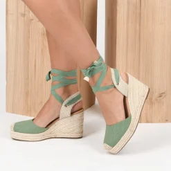 Espadrilles GROEN