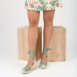 Espadrilles GROEN