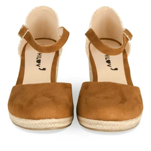 Espadrilles KASTANJEBRUIN