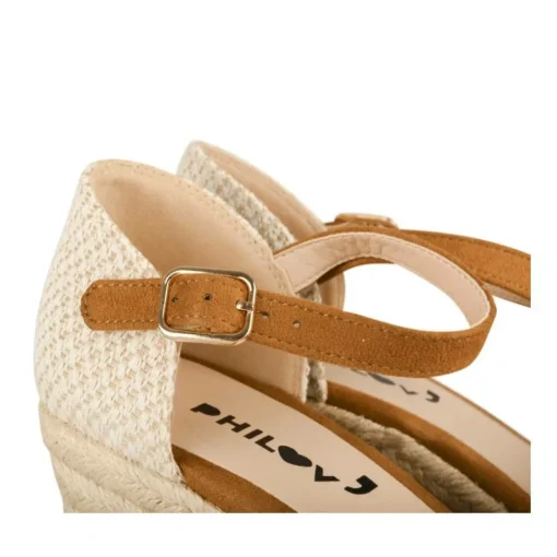Espadrilles KASTANJEBRUIN