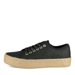 Espadrilles ZWART