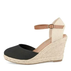 Espadrilles ZWART