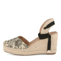 Espadrilles ZWART