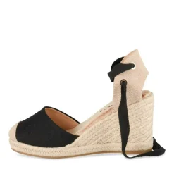 Espadrilles ZWART