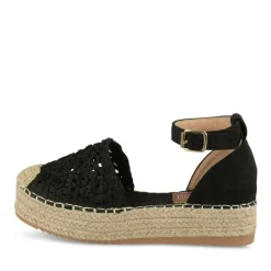 Espadrilles ZWART