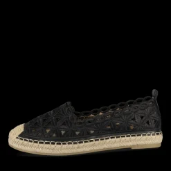 Espadrilles ZWART