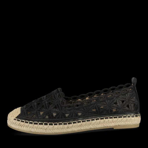 Espadrilles ZWART
