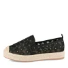 Espadrilles ZWART