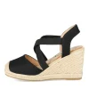 Espadrilles ZWART