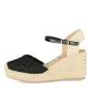 Espadrilles ZWART