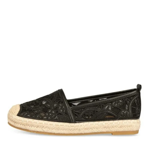 Espadrilles ZWART