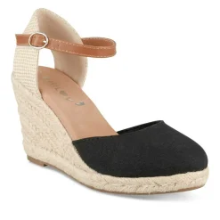 Espadrilles ZWART