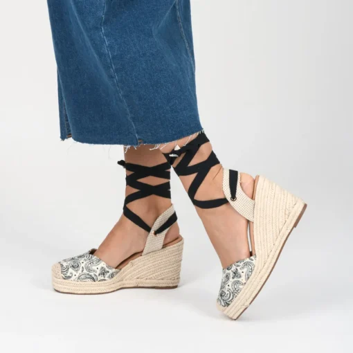 Espadrilles ZWART