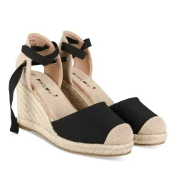 Espadrilles ZWART