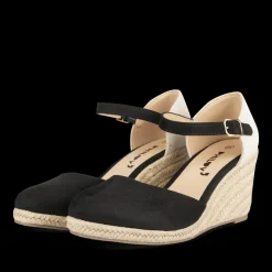 Espadrilles ZWART