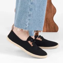 Espadrilles ZWART