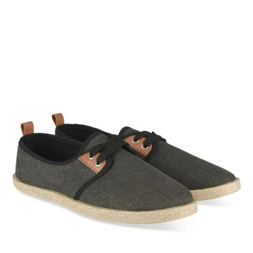 Espadrilles ZWART
