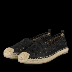 Espadrilles ZWART