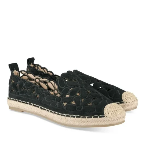 Espadrilles ZWART